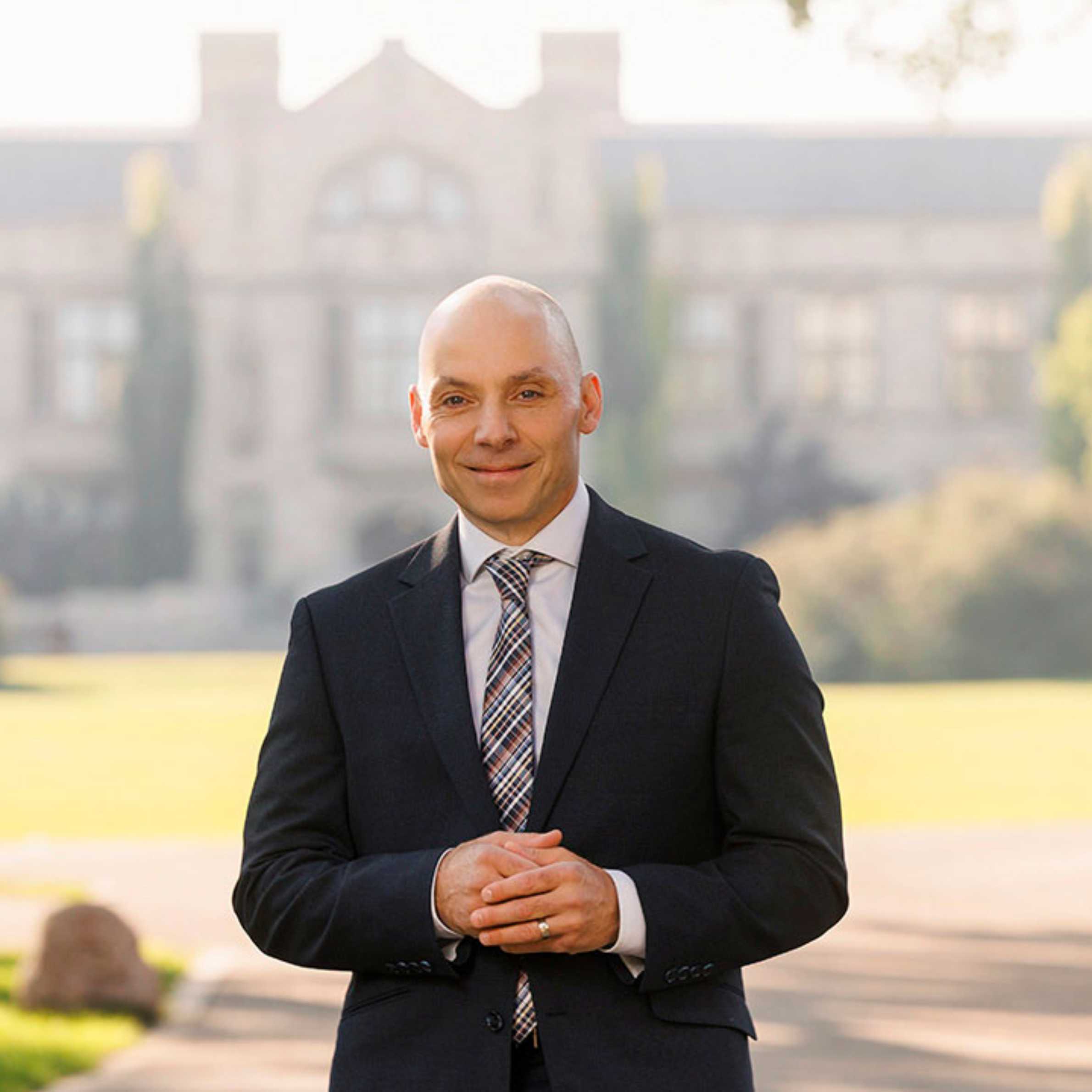 President Bruni-Bossio on campus